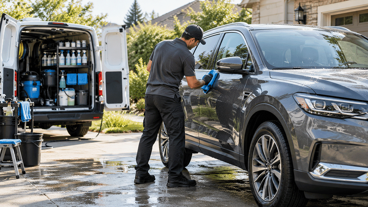 How a Mobile Detailing Business Can Simplify Operations with ServiceRep