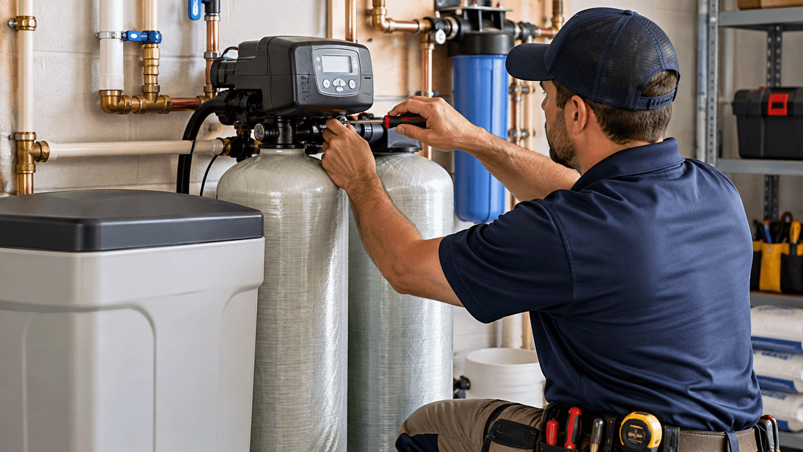 How a Water Softener Service Business Can Simplify Operations with ServiceRep